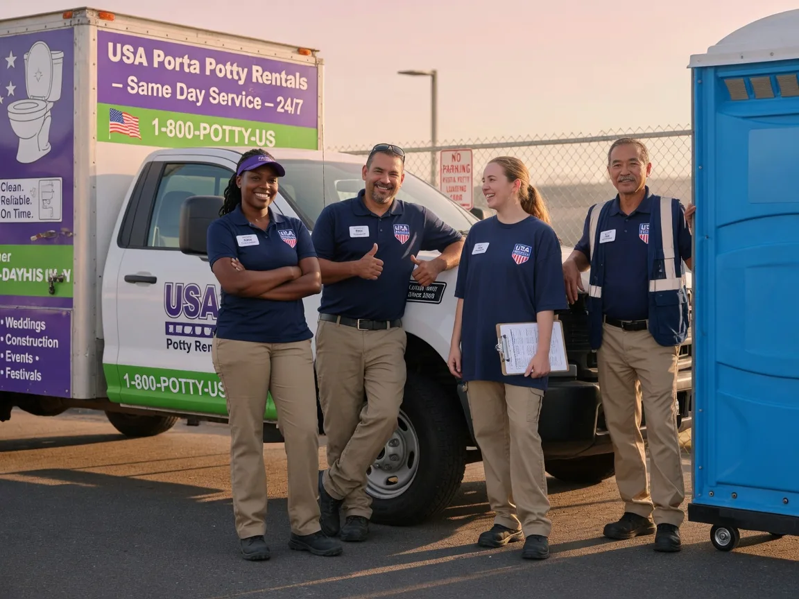 Porta Potty Rental company in Shamrock, OK